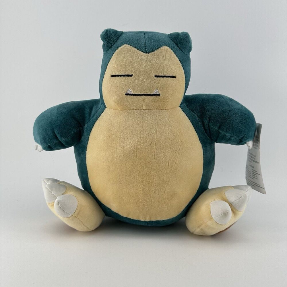 Pokémon Snorlax Plush 1997 Nintendo Vintage 9" Rare China Exclusive Soft Pokemon